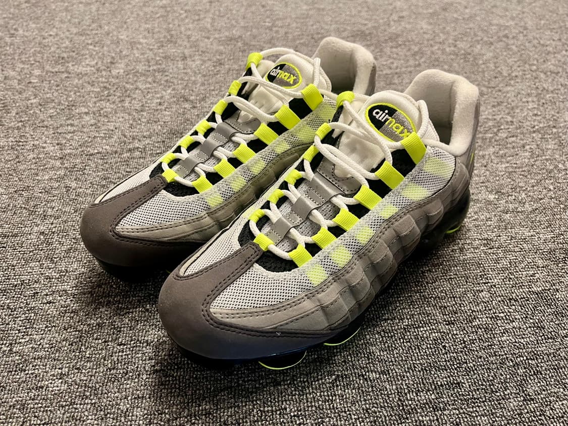 [255] 나이키 에어 베이퍼맥스 95 형광  상품이미지1