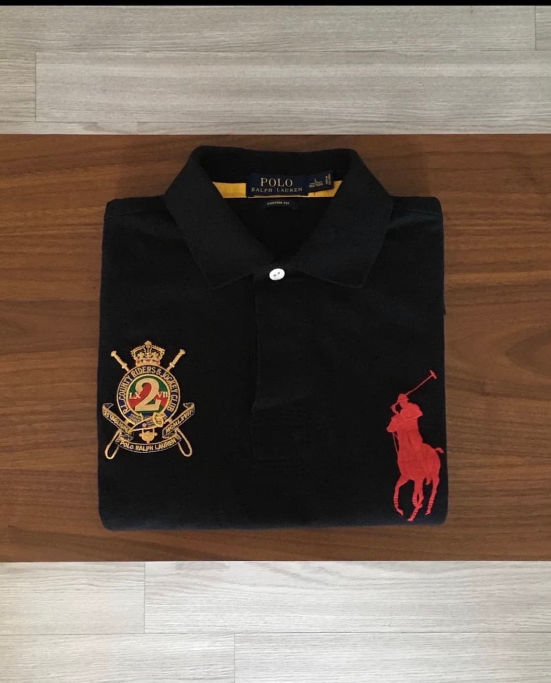 폴로 빅포니 긴팔티 블랙 상품이미지1