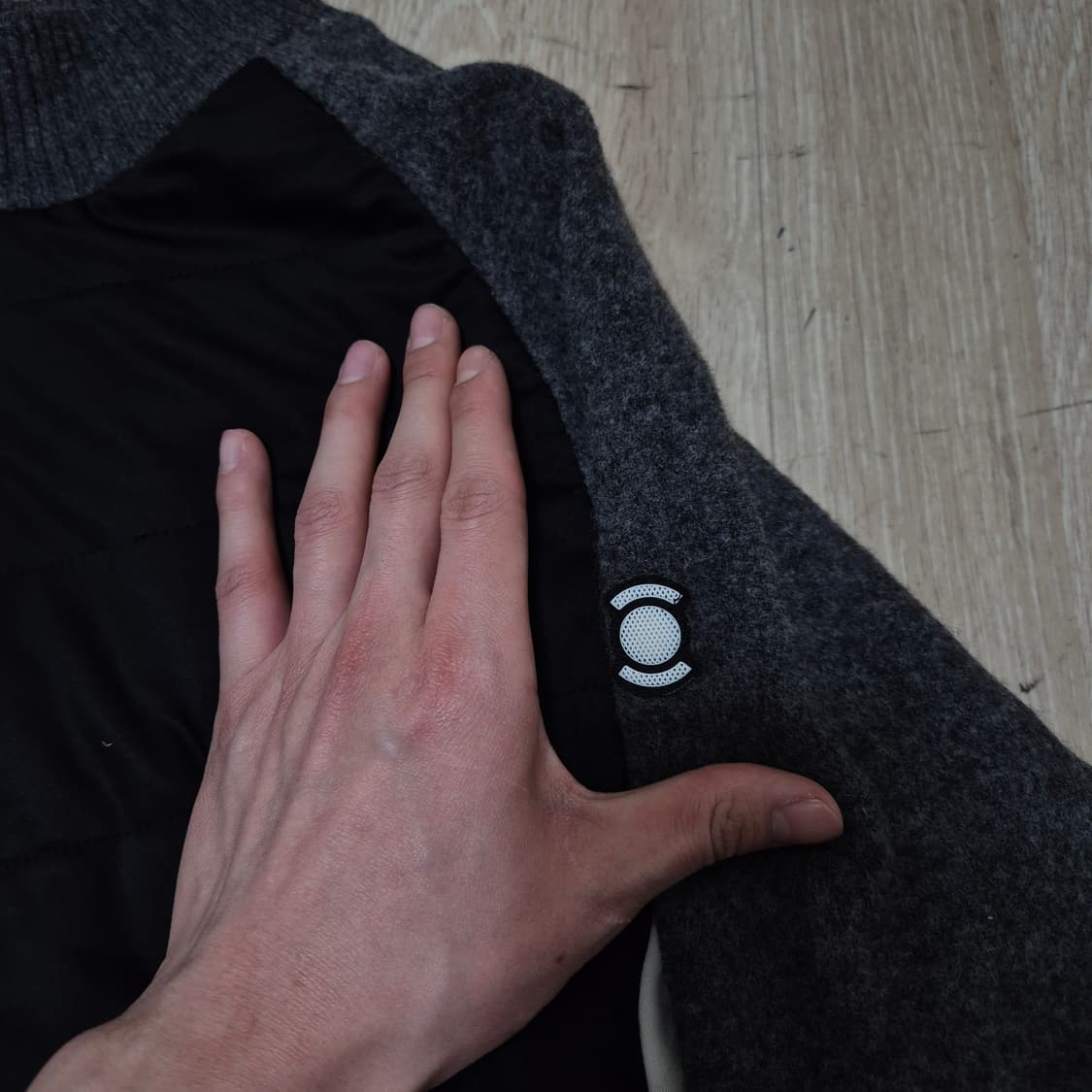 와이드앵글 여성 골프웨어 방풍 니트 자켓 L(100) 상품이미지4