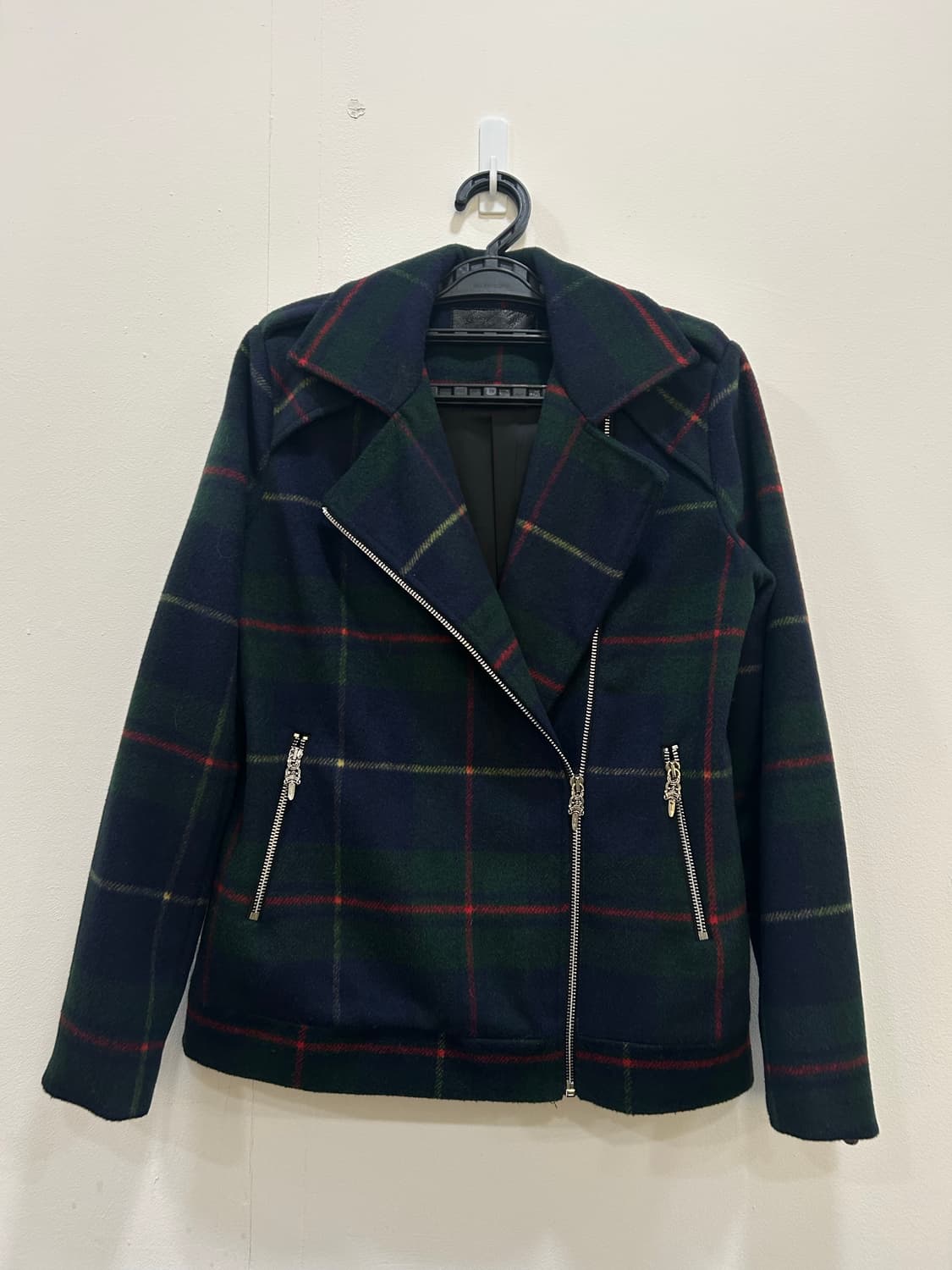 크롬하츠 체크 자켓 여성 95~100사이즈 상품이미지4