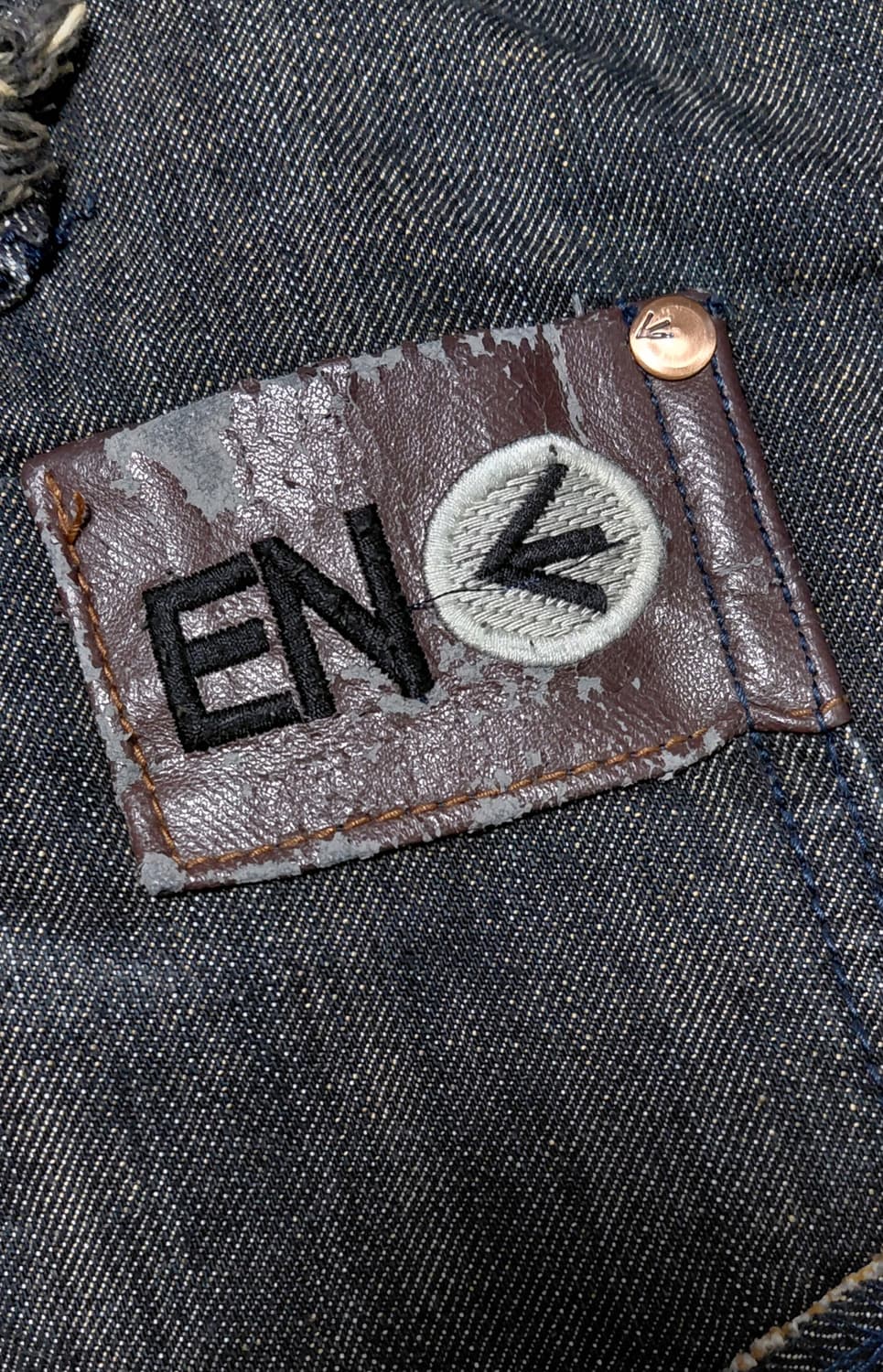 [34] ENERGIE(에너지) Y2K 테크니컬 지퍼 데님 팬츠 상품이미지10