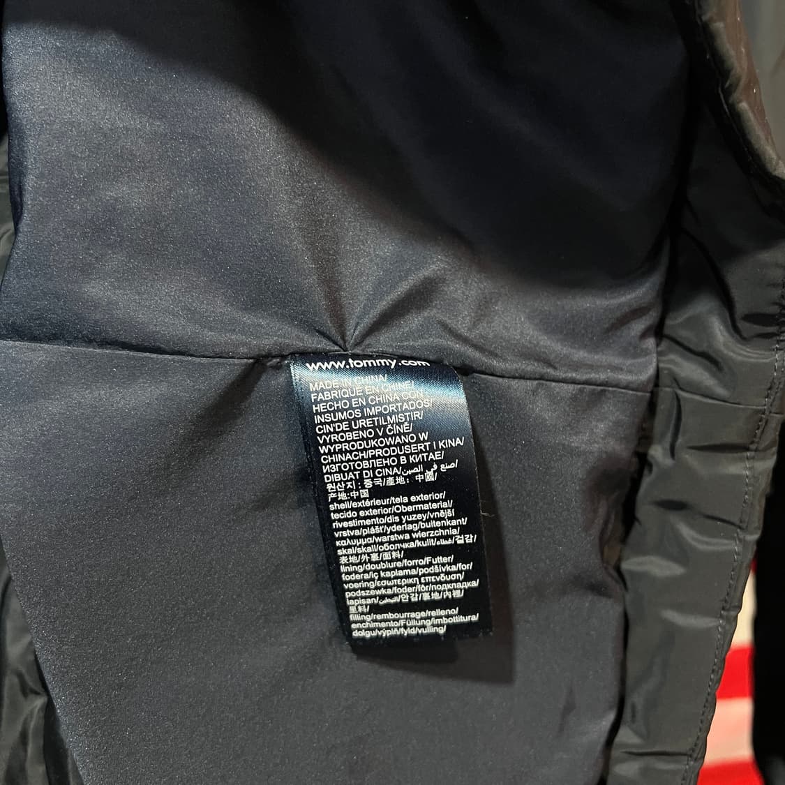 타미힐피거 후드 롱패딩 상품이미지5