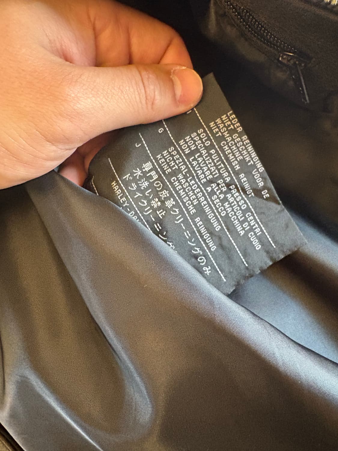 할리데이비슨 카우하이드 싱글 라이더 자켓 M 상품이미지9