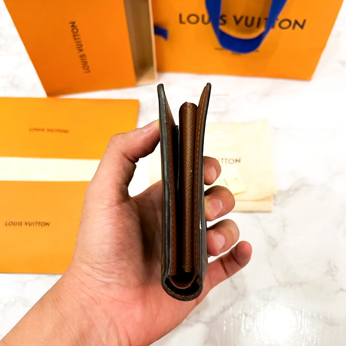 루이비통 모노그램 마르코 반지갑 상품이미지7