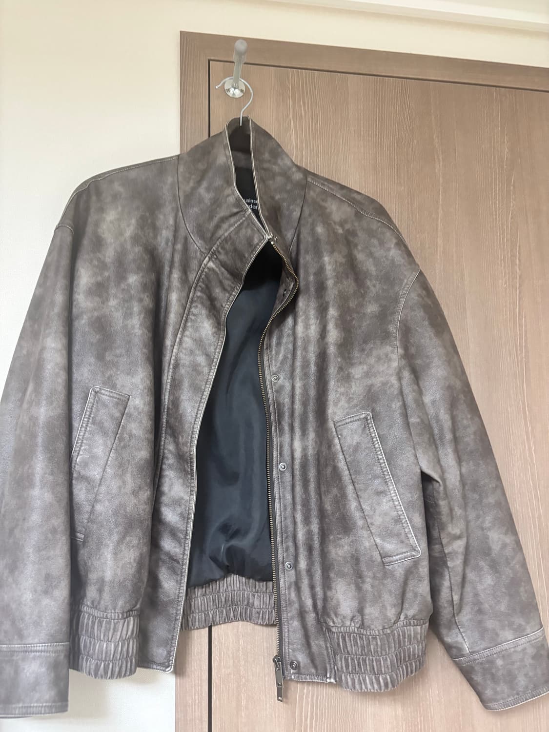 무신사 스탠다드 레더자켓 상품이미지1