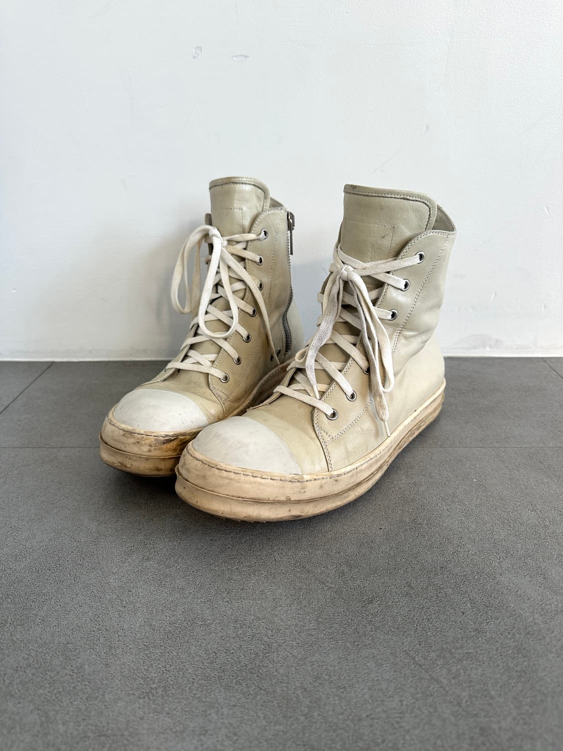 릭오웬스 og 라몬즈 하이 밀크 2010 상품이미지4