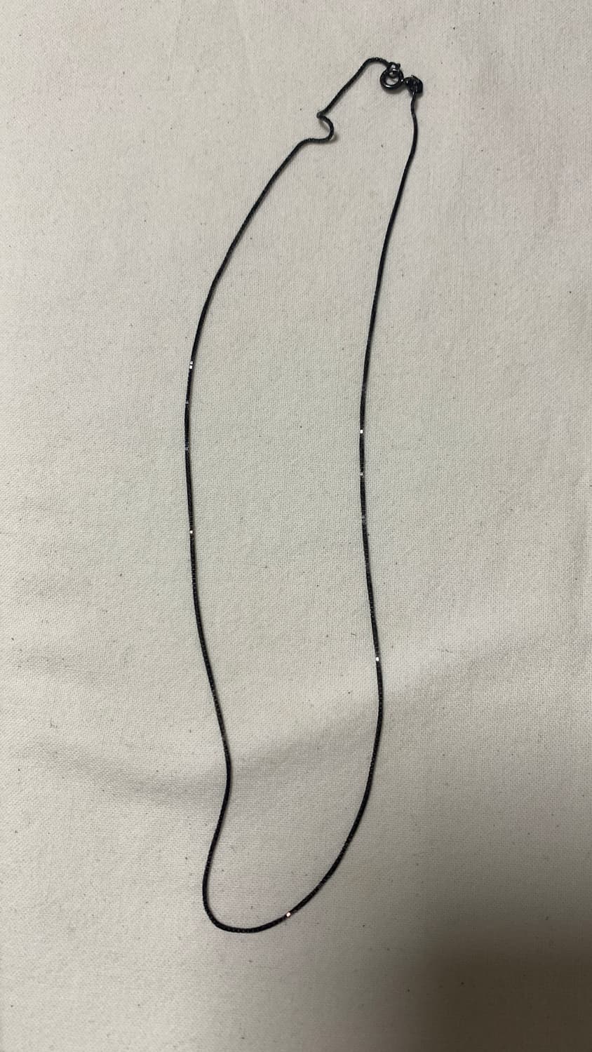 블랙 목걸이 상품이미지1