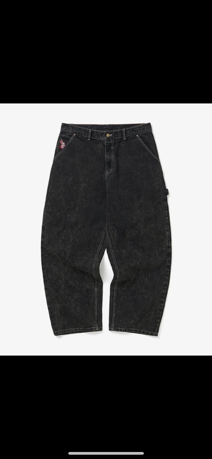 위캔더스 DRAGGY WORK PANTS (D.BLACK) 상품이미지1