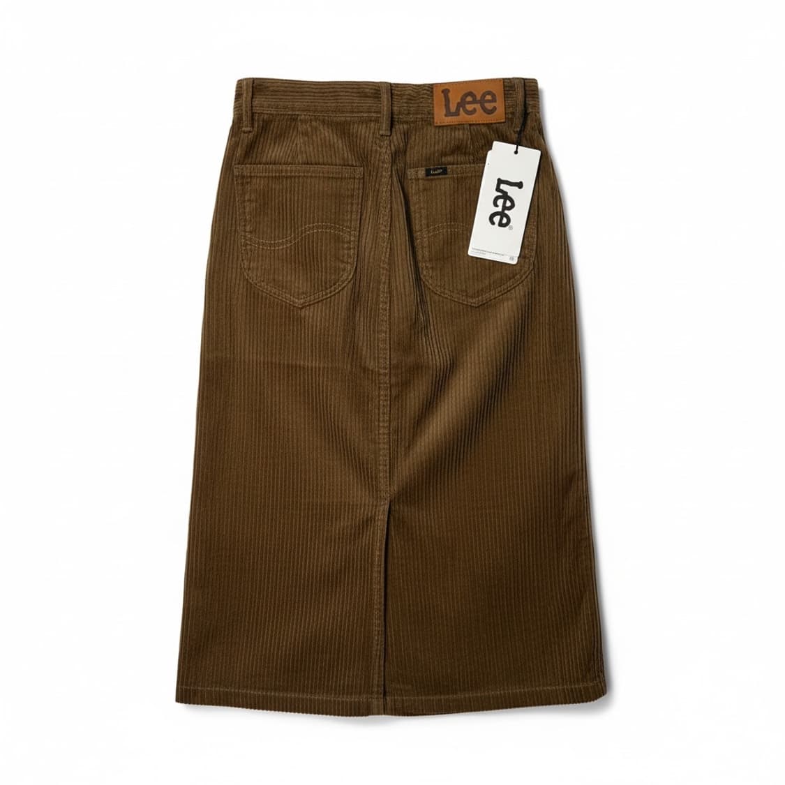 Lee 리 브라운 코듀로이 H라인 미디 스커트 M (클래식) 상품이미지2