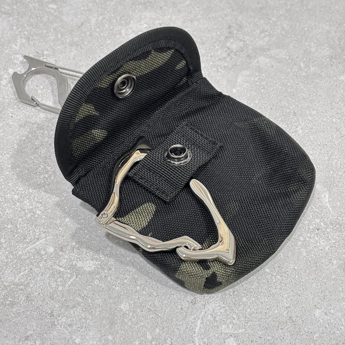 Oribell 카모 밀리터리 카라비너 레이어드 키링 열쇠고리 상품이미지3