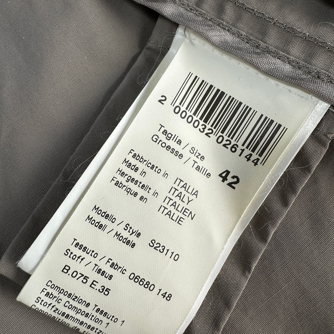 페세리코 트렌치 자켓 상품이미지3