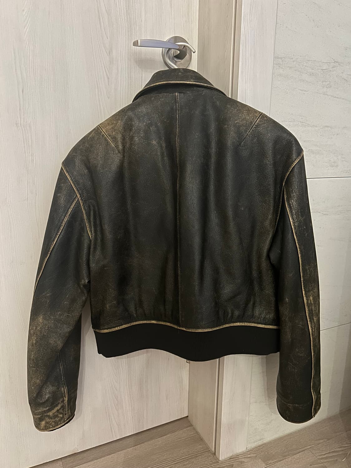 maisonmarais 메종마레 레더 점퍼 상품이미지5