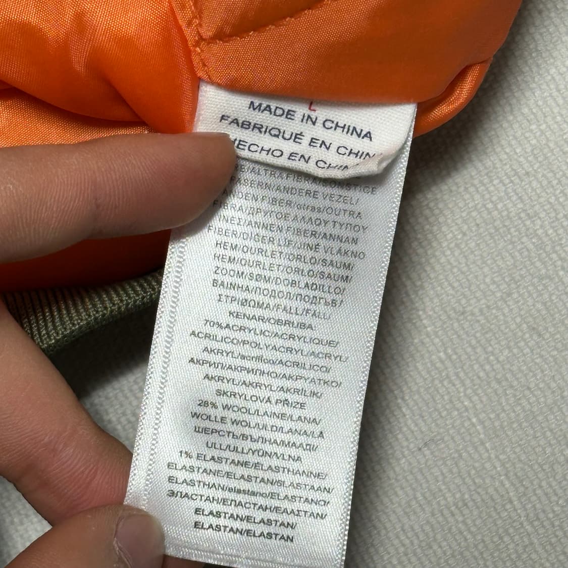 L 폴로랄프로렌 소령 MA-1 점퍼 상품이미지5