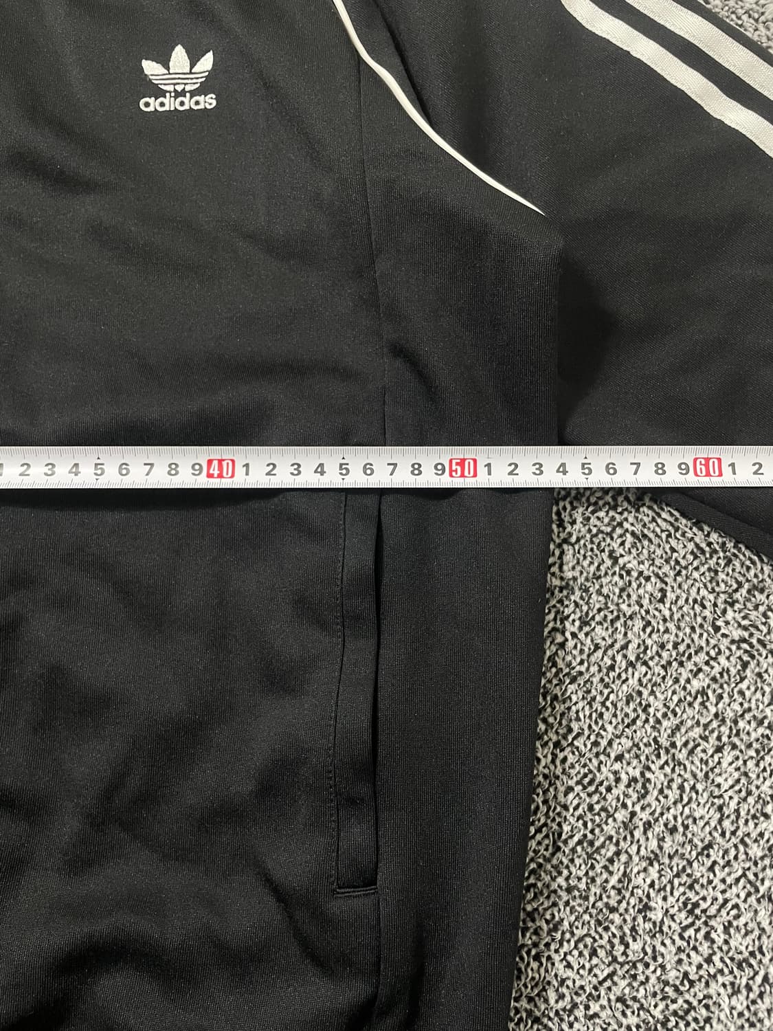 빈티지9. 아디다스 신형 슈퍼스타 파이어버드 져지 트랙탑 블랙 상품이미지4