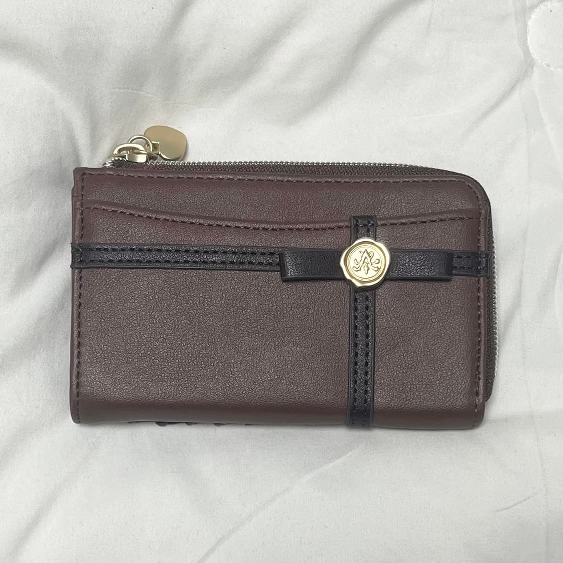 시마무라 발렌타인 카드 지갑 니나스 콜라보 리즈리사 안나수이 메종드플뢰르 상품이미지1