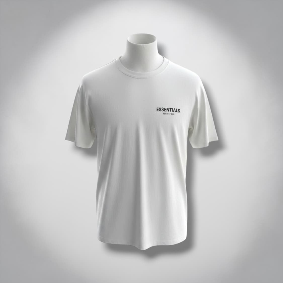 S/ 피어오브갓 에센셜 프론트로고 반팔 상품이미지1