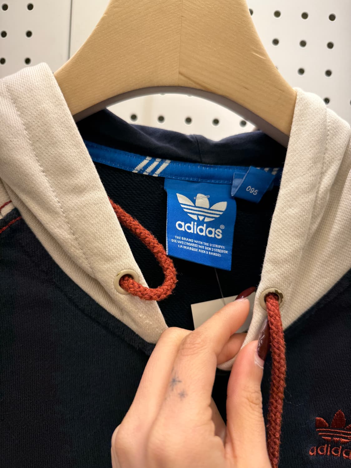 아디다스 빅 트레포일 후드집업 U1650 상품이미지5