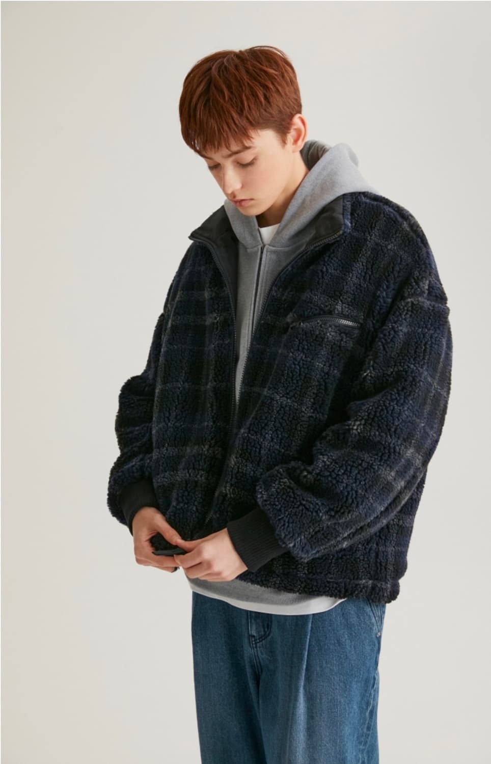 히스헤지스 리버시블 플리스 자켓 XL 105 상품이미지5