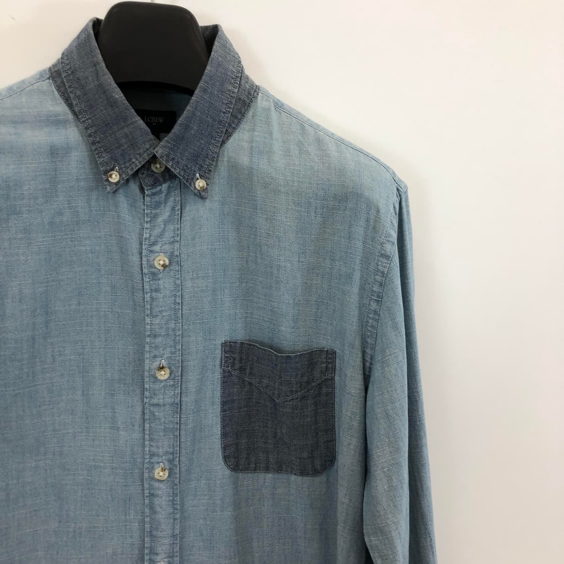 J.CREW 제이크루 샴브레이 포켓셔츠 M 상품이미지2