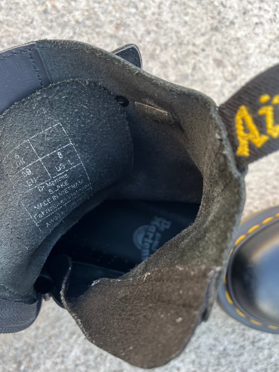 Dr.Martens 레더 스트랩 부츠 상품이미지5