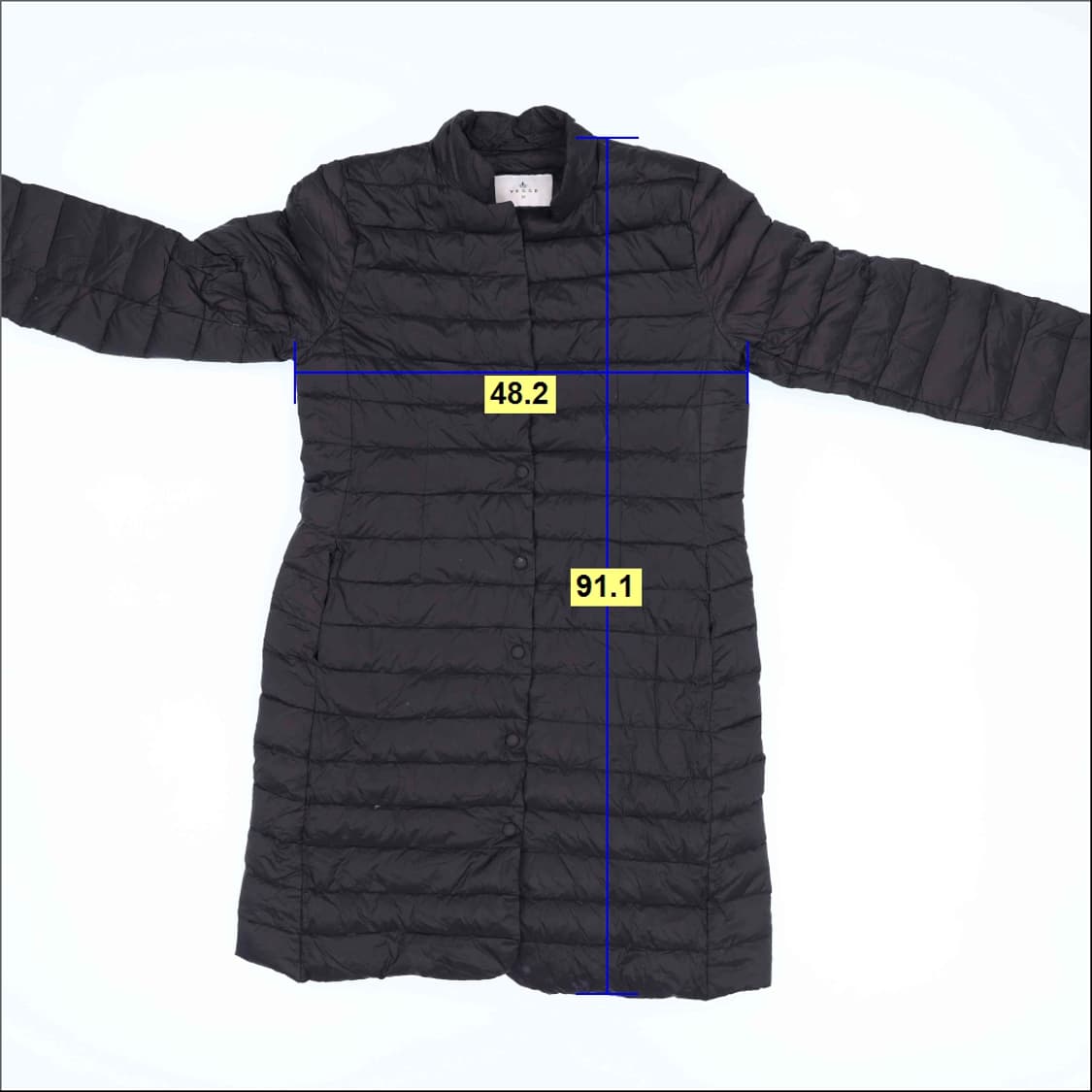 90 예쎄 구스다운 경량 롱패딩 자켓 0206M 상품이미지7