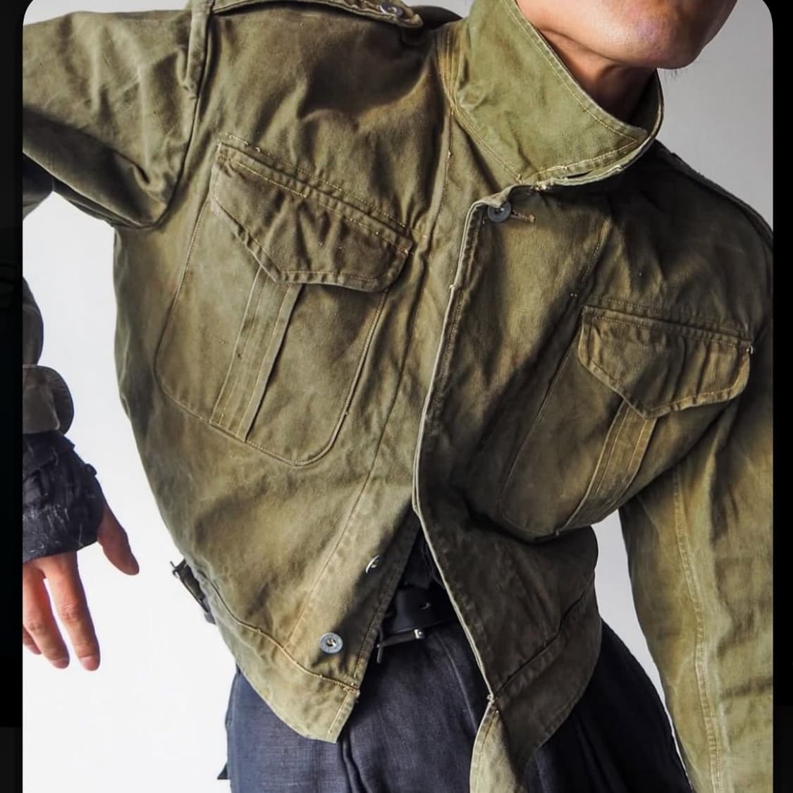 [L] USA 폴로 코튼 A2 자켓 베이지 상품이미지4