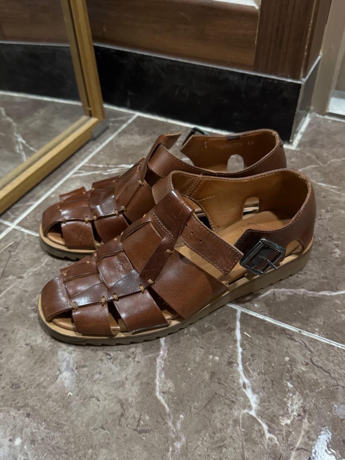 파라부트 퍼시픽 샌들 브라운 40 상품이미지2