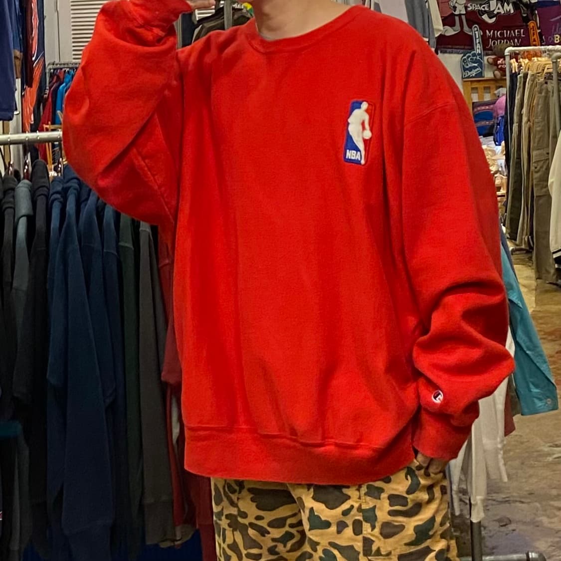 00s USA 챔피온 NBA 리버스위브 맨투맨 상품이미지3