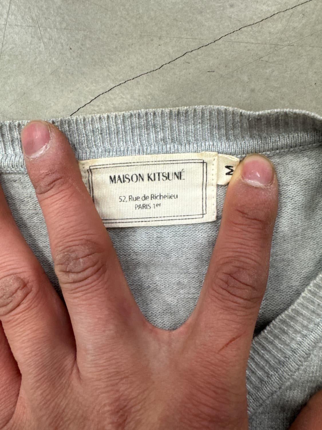 메종키츠네 가디건 M 상품이미지7