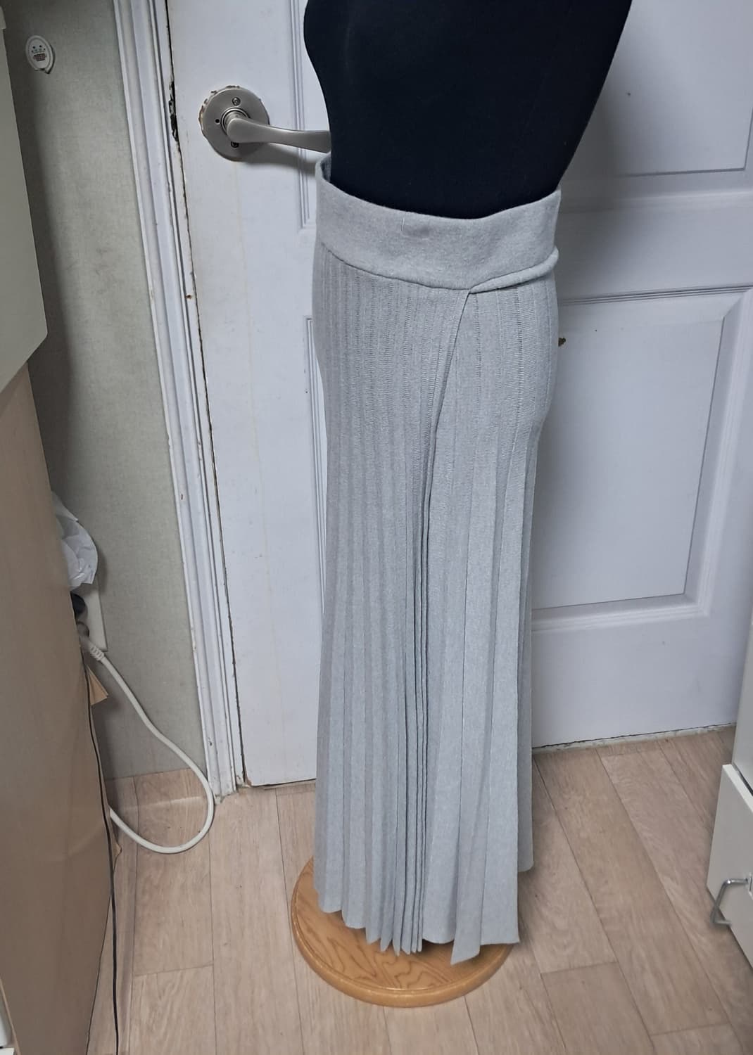 g studio 지스튜디오 니트 플리츠 롱 스커트 55 상품이미지2