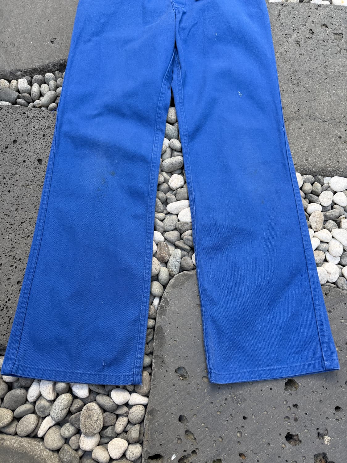 OLD VINTAGE WASHED BLUE 빈티지 프렌치워크팬츠 상품이미지4