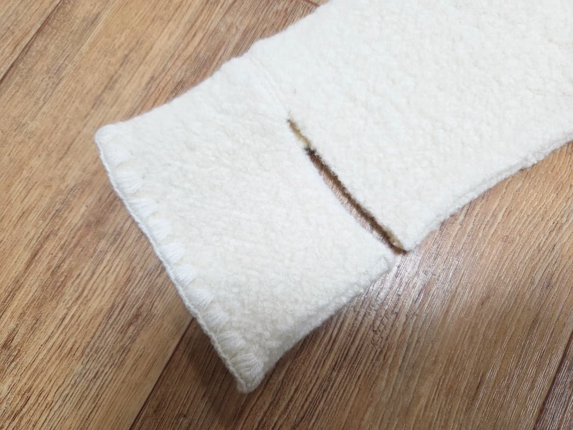 퍼블리카엑스(PUBLICKAX) INDOR 울 집업가디건 55 새상품 상품이미지7