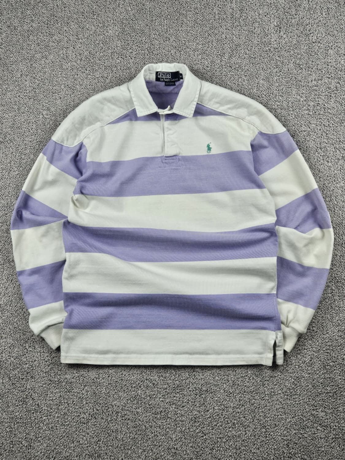 90's USA 폴로랄프로렌 스트라이프 럭비 티셔츠 ( M )/ 9953 상품이미지1