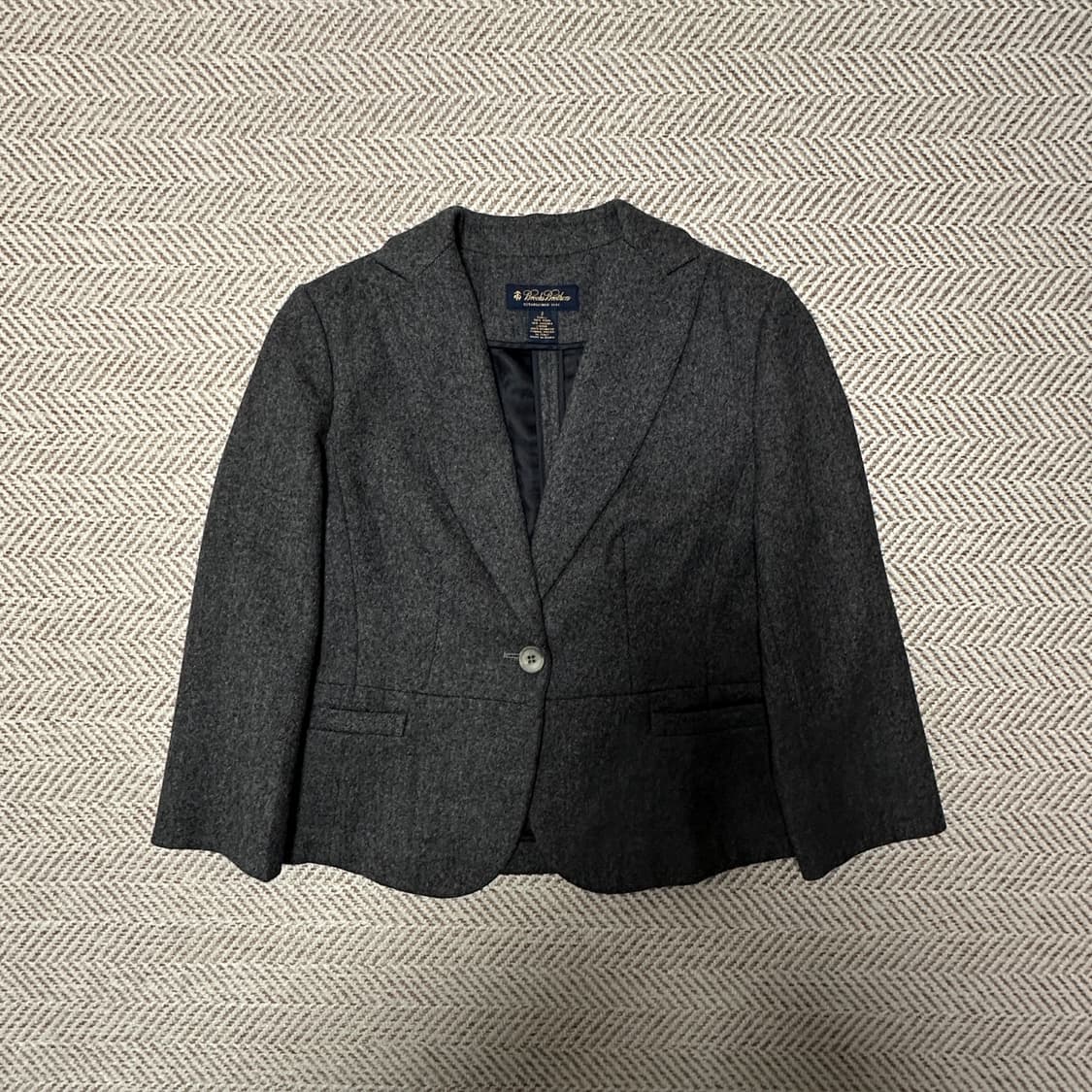 BROOKS BROTHERS women wool blazer jacket 상품이미지1