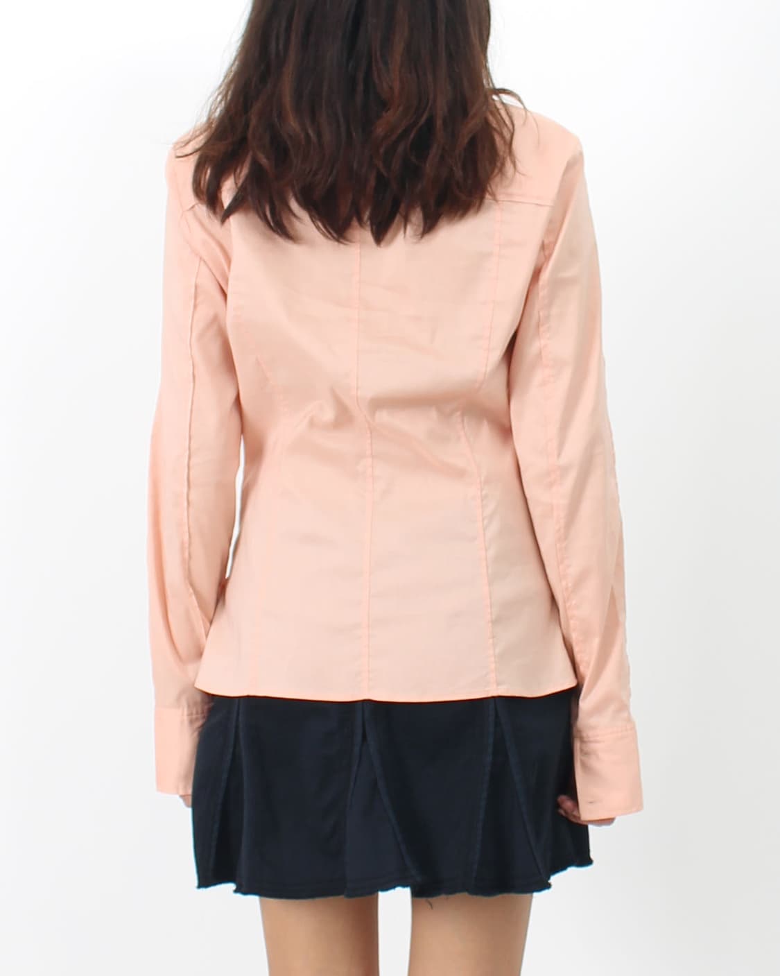 보스 Boss 빈티지 핑크 집업 셔츠 블라우스 상품이미지5