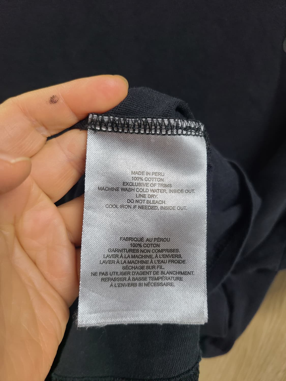무스너클 블랙 반팔  상품이미지8