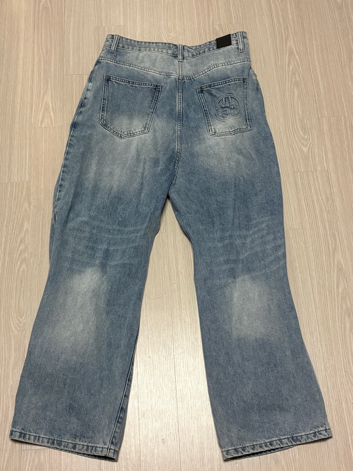 노드 와이드 배기 데님팬츠 1사이즈 상품이미지2