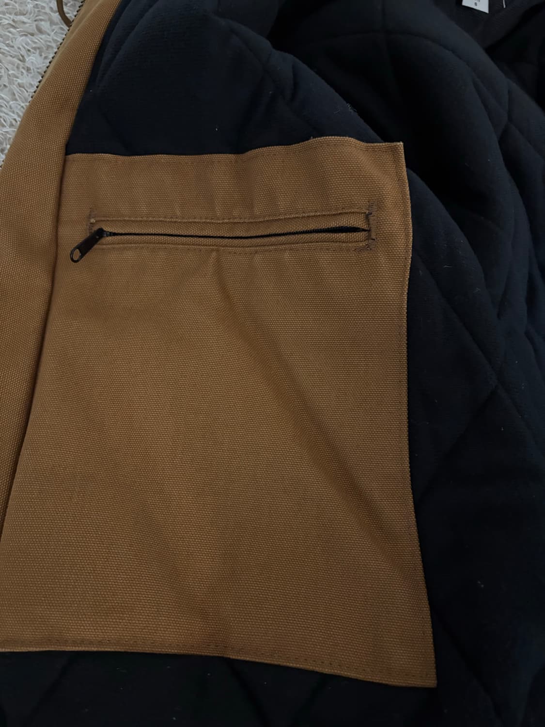 칼하트 덕 액티브 자켓 판매합니다 상품이미지4