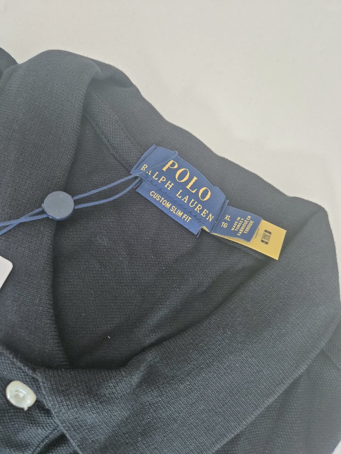 폴로 블랙 카라티 XXL (110정도) 새상품 상품이미지4