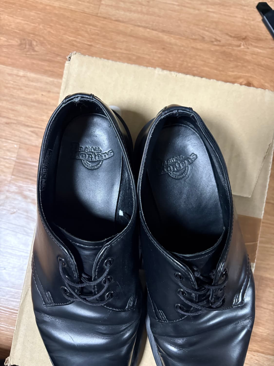 닥터마틴 1461 모노 블랙 더비슈즈 UK8 상품이미지2