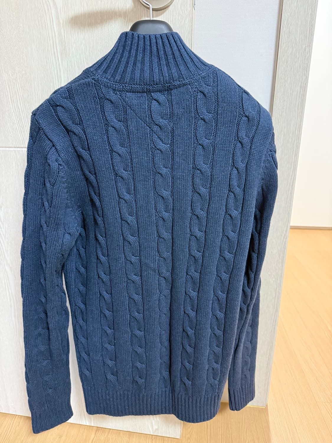 타미힐피거 하이넥 케이블 집업 가디건(100) 새상품 상품이미지7