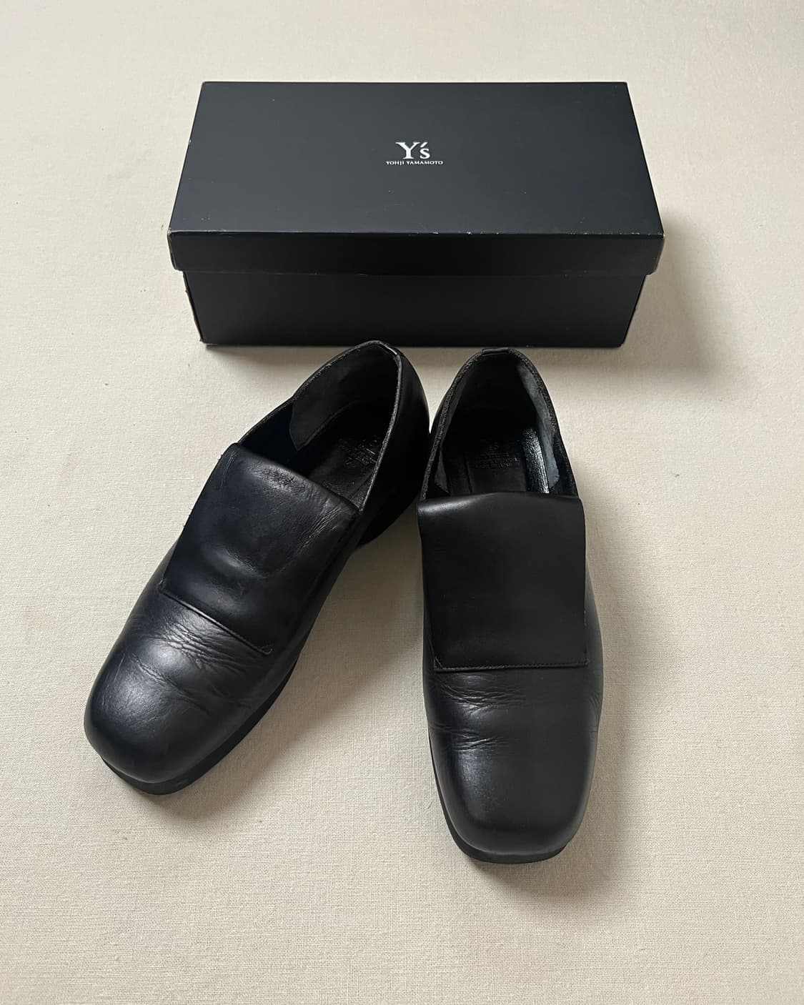 요지야마모토 플랩 슬립온 더비 yohji yamamoto Y’s 상품이미지1