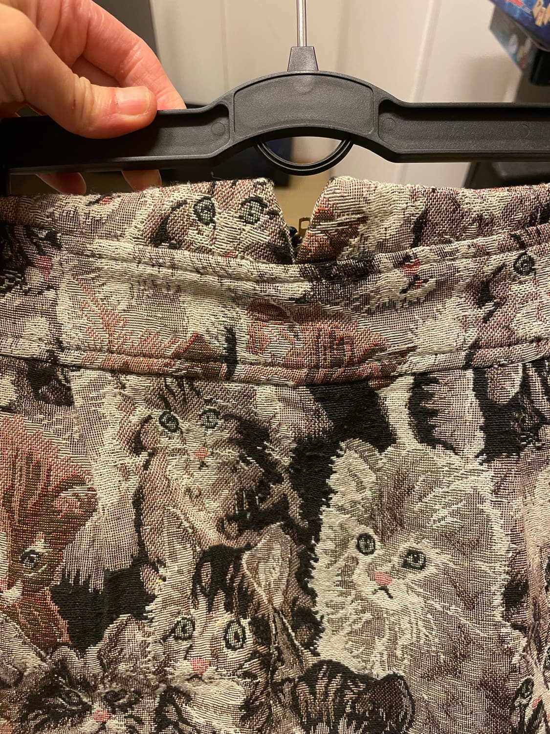 빈티지 야옹이 스커트 상품이미지4