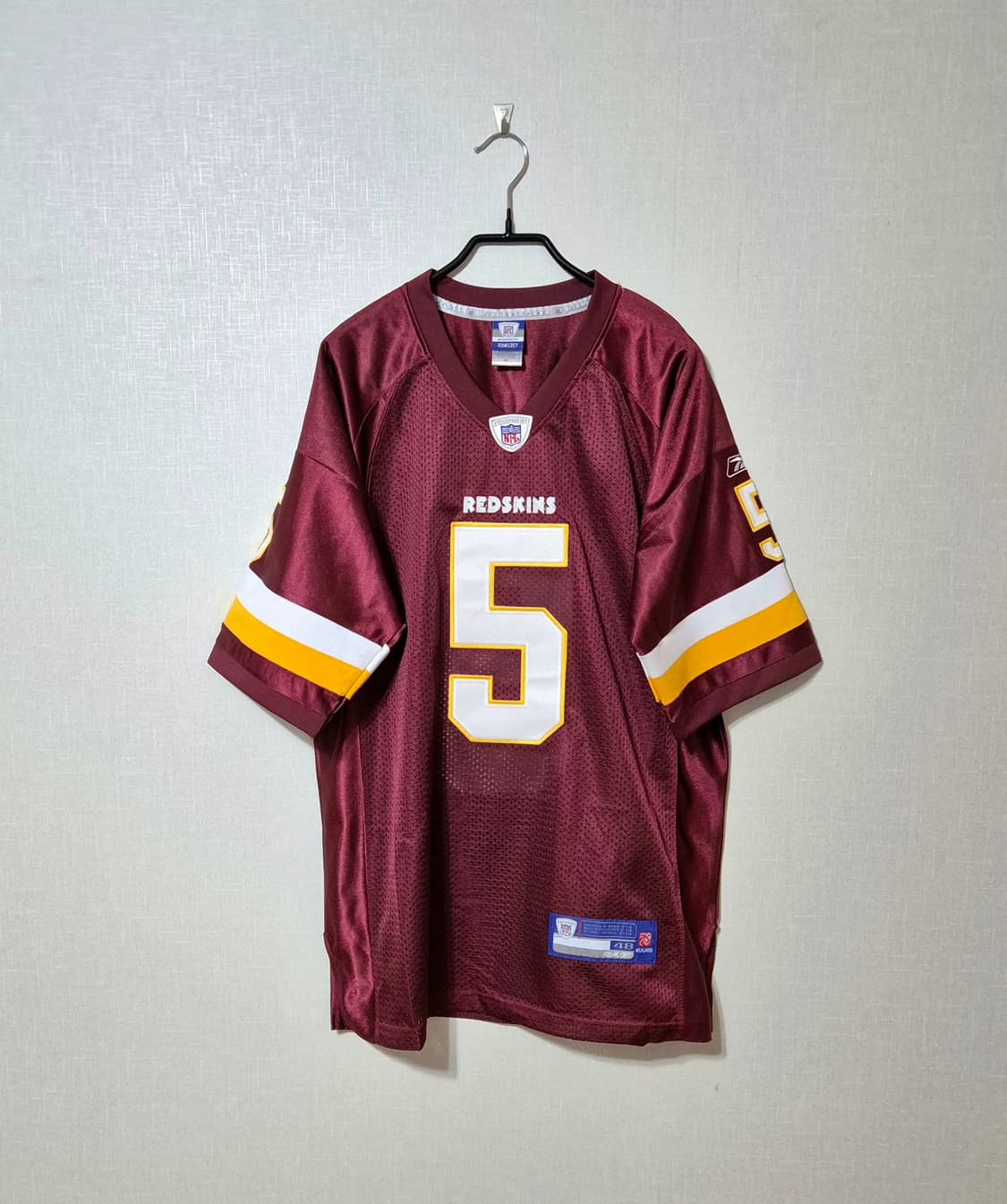 90s 리복 NFL 워싱턴 레드스킨즈 럭비져지 상품이미지3