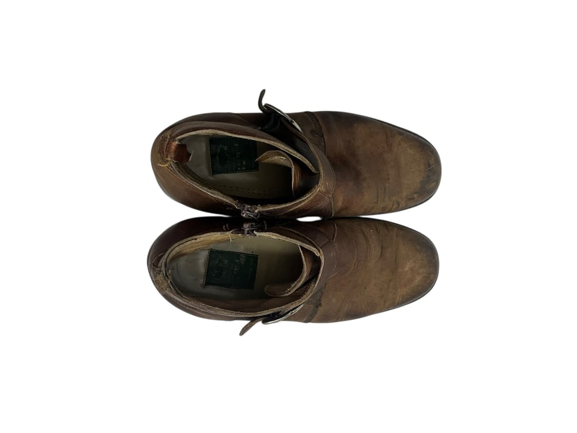 버팔로 가죽 브라운 웨스턴 레더 부츠 255 상품이미지3