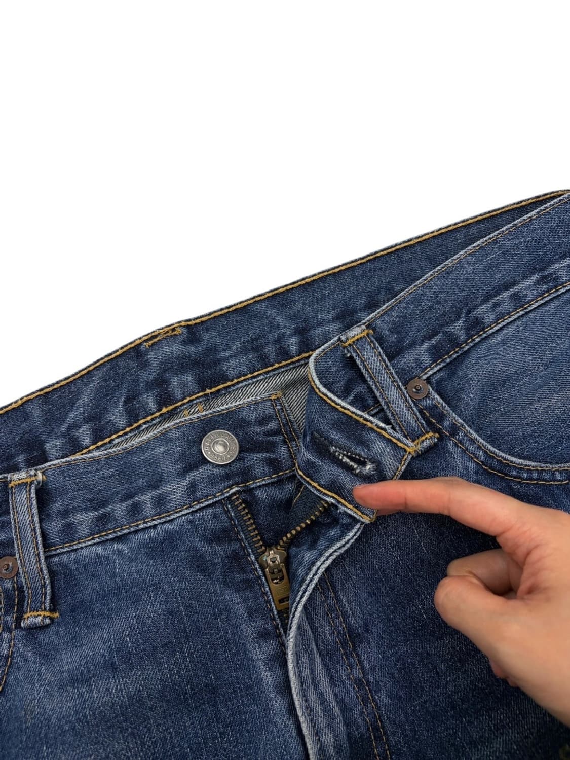 폴로 셀비지 데님팬츠 (36)  상품이미지3