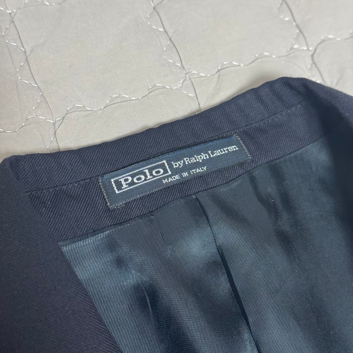 폴로 랄프로렌 울 100 네이비 블레이저 자켓 스포츠코트 40R 상품이미지3