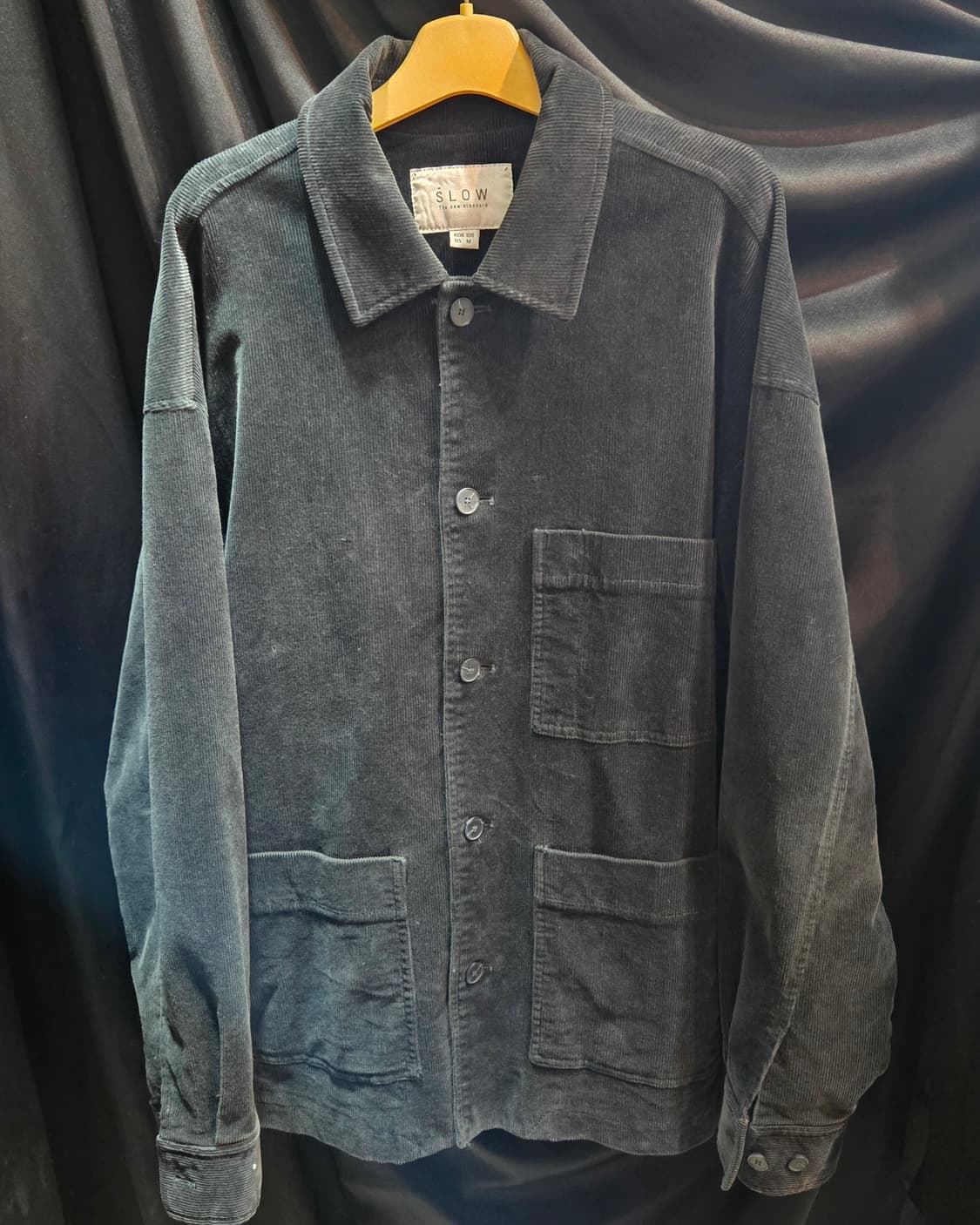 SLOW 에스로우 코듀로이 셔츠 자켓 상품이미지1