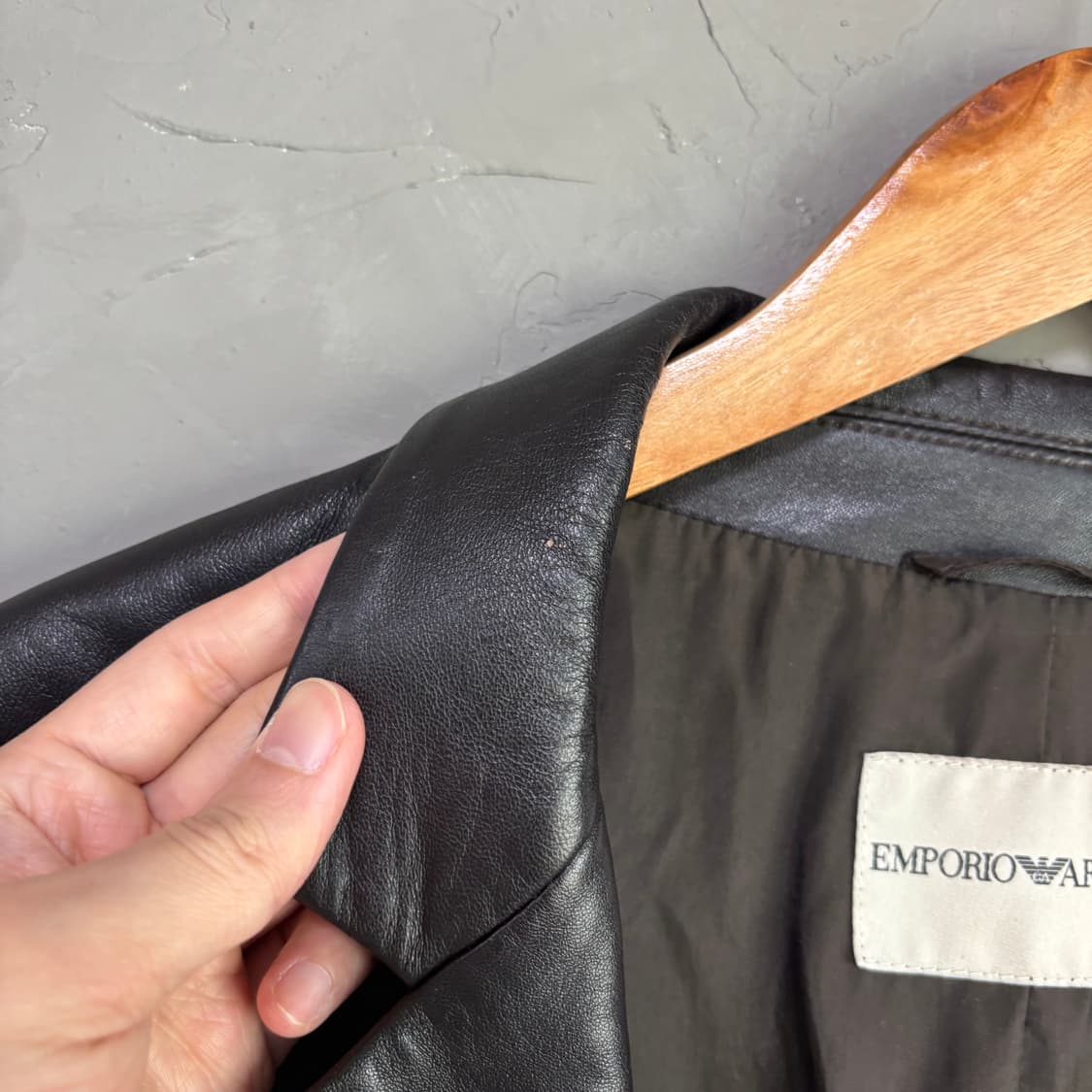 엠포리오 아르마니 레더 블레이져 자켓 상품이미지4