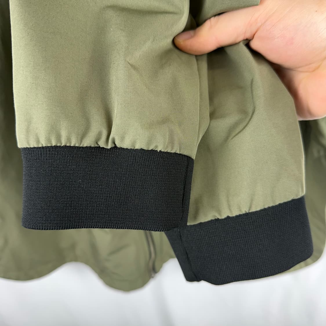 (95) 험멜 봄버 롱 자켓 카키 상품이미지4